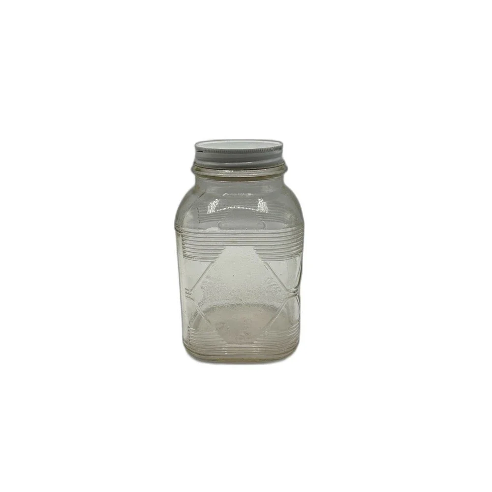Vintage Hazel Atlas 1930's - 40's Hoosier Style Jar